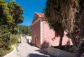 Beautiful Orthodox church in Mathraki island, Greece