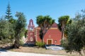 Beautiful Orthodox church in Mathraki island, Greece