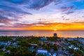 Beautiful outdoor landscape and cityscape of hua hin Royalty Free Stock Photo