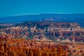 Beautiful outdoor view of Hoodoo landscape of Bryce Canyon National Park Royalty Free Stock Photo