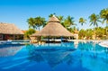 Beautiful outdoors pool at a hotel in Cuba