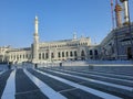 Beautiful outside view of Masjid Al Haram, Mecca. Royalty Free Stock Photo