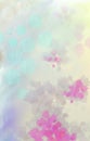 Beautiful overflowing blue, grey, magenta watercolor field flowers on grey background