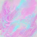 Beautiful overflowing watercolor swirls, ripples, strikes in bright and light blue, pink and purple colors. Litlle cute stars.