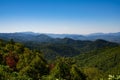 Blue Ridge Mountain Range from Virginia Royalty Free Stock Photo