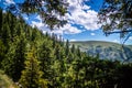 A beautiful overlooking view of nature in Lewis and Clark Caverns SP, Montana Royalty Free Stock Photo