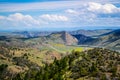 A beautiful overlooking view of nature in Lewis and Clark Caverns SP, Montana Royalty Free Stock Photo