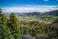 A beautiful overlooking view of nature in Lewis and Clark Caverns SP, Montana Royalty Free Stock Photo