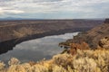Beautiful overview of the Billy Chinook Lake in the Cove Palisades State Park in Oregon