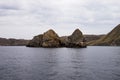 Padar Island in Labuan Bajo, Flores Indonesia Royalty Free Stock Photo