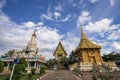 Beautiful pagoda at Bangkadi Temple in Pathum Thani Province