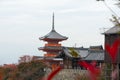 Beautiful Pagoda in Kiyomizu-dera Temple