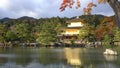 The beautiful Pagoda of Otowa-san Kiyomizu-dera in fall color