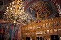 Beautiful paintings in an orthodox church