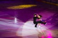 Beautiful pair perform at Young sportives display Royalty Free Stock Photo