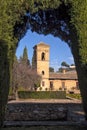 Alhambra palace and gardens, Granada, Spain Royalty Free Stock Photo