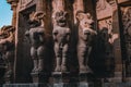 Beautiful Pallava architecture & exclusive sculptures at The Kanchipuram Kailasanathar temple, Oldest temple in Kanchipuram