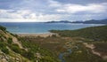 The panaroma of Cayagzi beach, Demre, Antalya, T