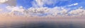 Beautiful panorama of clouds, Royalty Free Stock Photo
