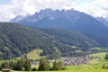 Village Wahlen near Toblach in South Tyrol, Italy Royalty Free Stock Photo