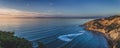 Flat Rock Point at Sunset Panorama