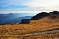 Beautiful panorama of National Park Bucegi of Carpathians mountains , Romania Royalty Free Stock Photo