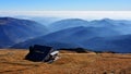 Beautiful panorama of National Park Bucegi of Carpathians mountains , Romania Royalty Free Stock Photo