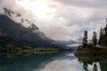 Beautiful panorama of Norwegian nature Royalty Free Stock Photo