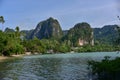 The beautiful panorama of Railay Beach in Krabi