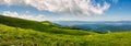 Beautiful panorama of Runa mountain hills Royalty Free Stock Photo