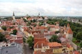 Beautiful panorama of Tallin, Estonia