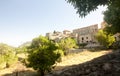 Beautiful panorama of Valldemossa, famous old mediterranean village of Majorca Spain. Royalty Free Stock Photo