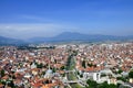 Beautiful panorama, view from fortress Prizren Kosovo