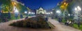 Beautiful panoramas in Chernivtsi Royalty Free Stock Photo