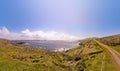 Beautiful panoramic landscape in Dursey Island.