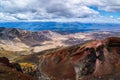 Red Crater, Tongariro Alpine Crossing, New Zealand Royalty Free Stock Photo