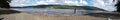 Panoramic view of lake ullswater