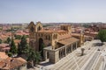 Beautiful panoramic view of the historic Basilica de San Vicente Royalty Free Stock Photo