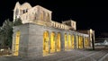 Beautiful panoramic view of the historic Basilica de San Vicente in Avila, Castilla y Leon, Spain Royalty Free Stock Photo