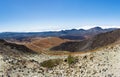 Beautiful panoramic view on the mountain ridge on the way to Alt Royalty Free Stock Photo