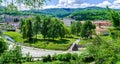 Anoramic view of the old town in Tryavna, Bulgaria