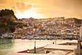 Beautiful view of Parga early evening, Greece.