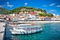 Beautiful panoramic view of Parga port, Greece.