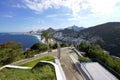 Beautiful panoramic view of Rio de Janeiro from Duque de Caxias Fort, Rio de Janeiro, Brazil