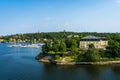Beautiful panoramic view of Stockholm, Capital of Sweden.