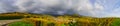 Beautiful panoramic view to Andlau, France Royalty Free Stock Photo