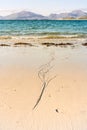 Beautiful Paradise beach in Scotland Royalty Free Stock Photo