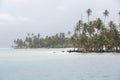 Beautiful paradise island, San Blas Royalty Free Stock Photo