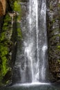 Beautiful and paradisiacal waterfall of Veu da Noiva Veil of the Bride