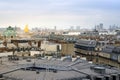 Beautiful Parisian skyline Royalty Free Stock Photo